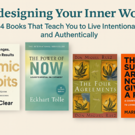 Redesigning Your Inner World: 4 Books That Teach You to Live Intentionally and Authentically