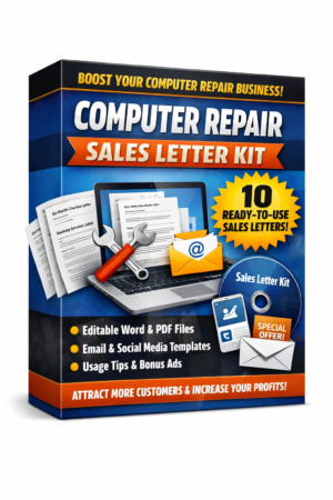 Computer Repair Sales Letter Kit