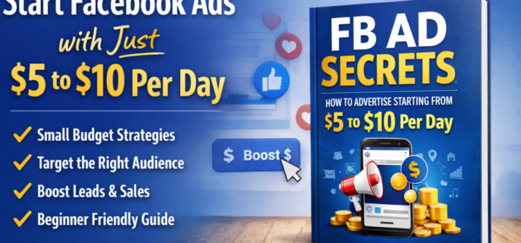 How to Start Advertising on Facebook with Just $5 to $10 Per Day